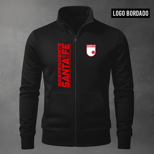 BUZO CUELLO ALTO SANTA FÉ BORDADO