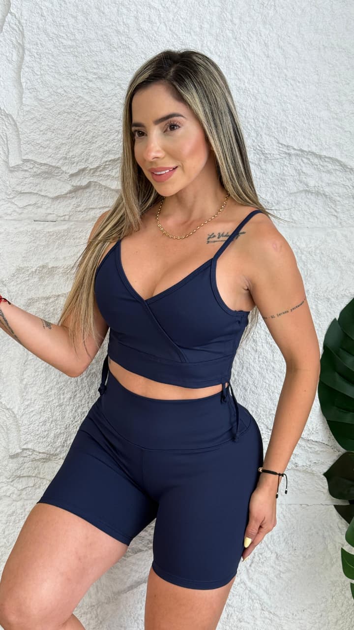 Conjunto Short Top Recogido