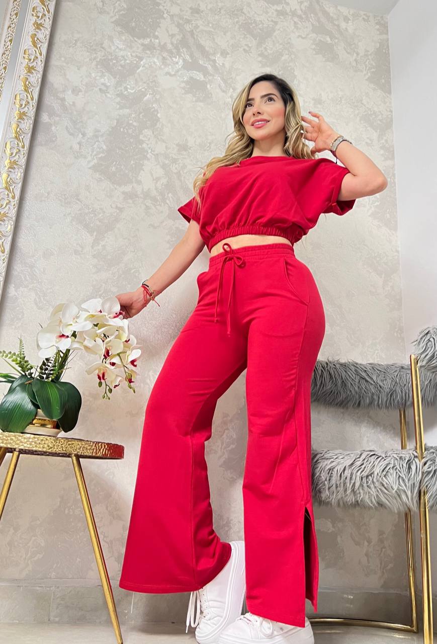 CONJUNTO BOTA CAMPANA ABERTURA 💞 HOY CON 50% DE DESCUENTO